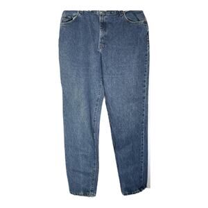 Lee Blue jeans Women size 18L 37" waist 35" inseam 14" HIGH RISE
